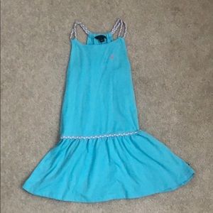 NAUTICA blue summer dress for girls